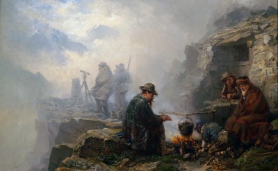 Il lavoro in alta montagna